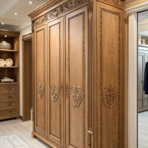 Antique Design Almirah With Natural Shade