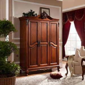 Antique Design Almirah With Natural Polished