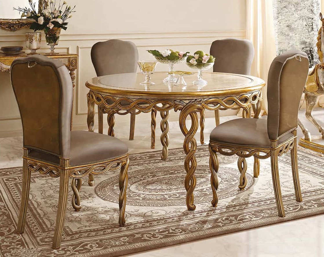 Royal Craft Furniture Beautiful Handcrafted Royal Luxury 4 Seater Dining Table