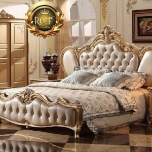 Royal Craft Furniture Chandigarh Luxury Mansion Royal Golden Bedroom Furniture