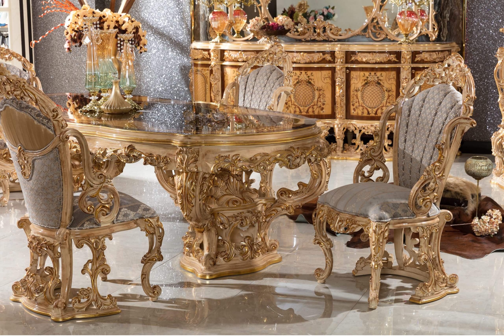 Royal Craft Furniture Royal Dining Set Furniture Design 2023 - Image 4