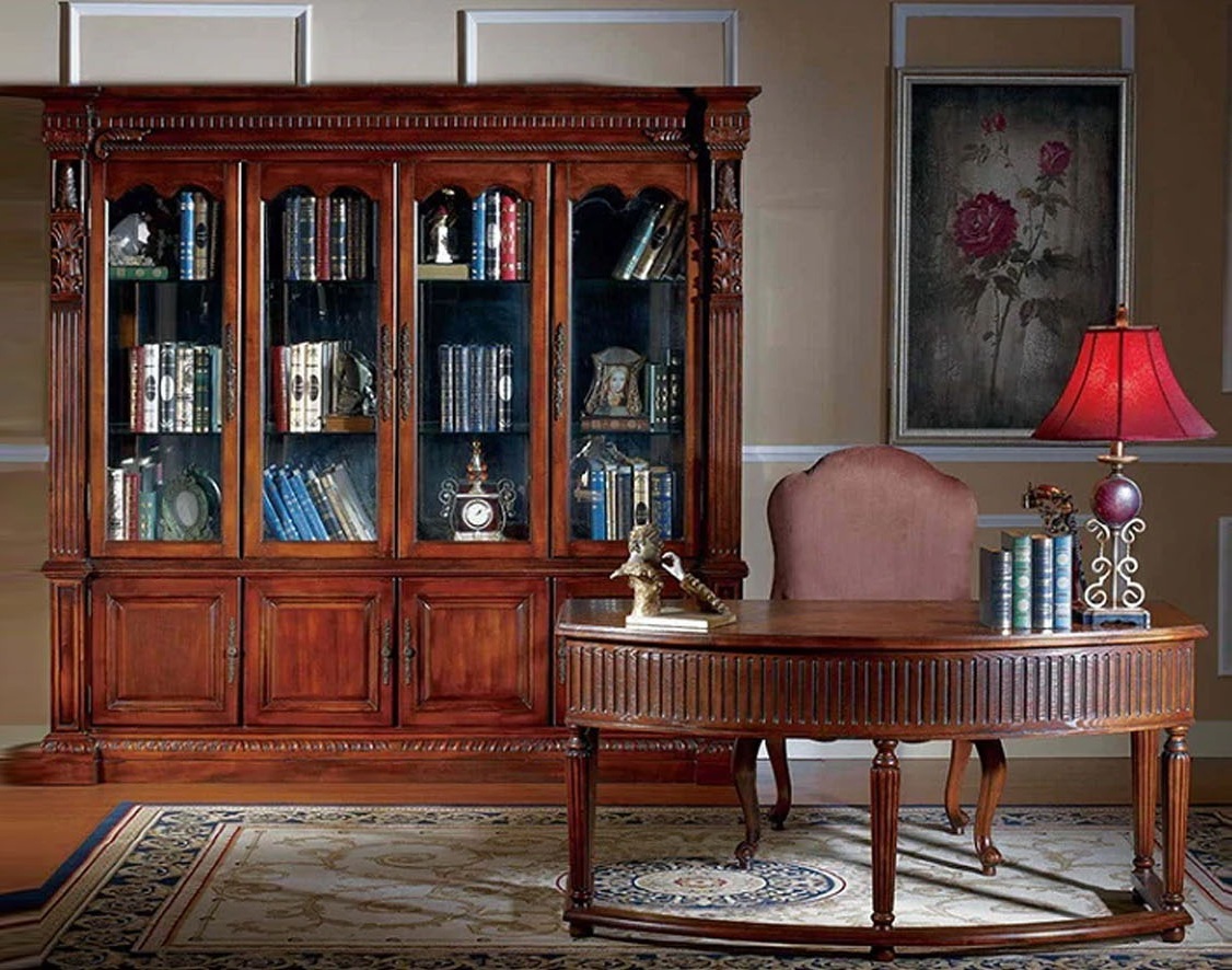 Royal Craft Furniture Chandigarh Antique Style Hand Carved Office Furniture - Image 5