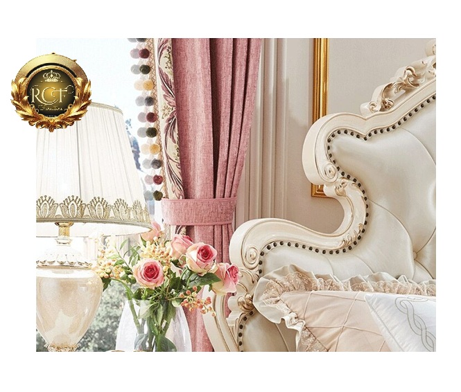 Royal Craft Furniture Italian Style Royal Luxury Tufted Design High End Bed - Image 4