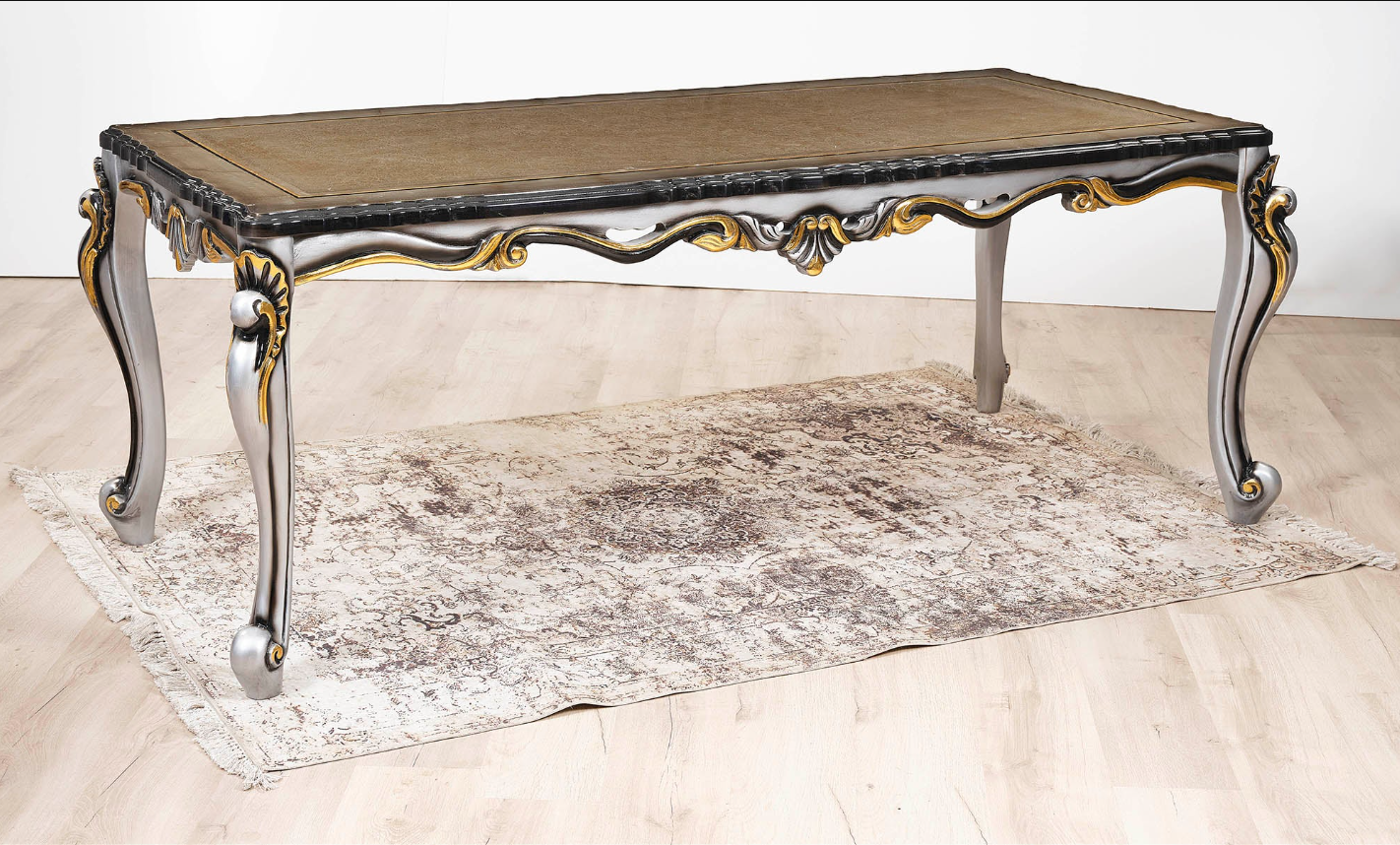 Royal Craft Furniture Lufus Handcrafted 8 Seater Dining Set - Image 4