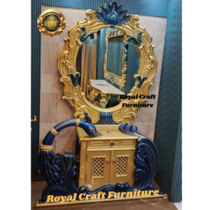 Royal Craft Furniture Peacock Majesty Designer Dressing Table...