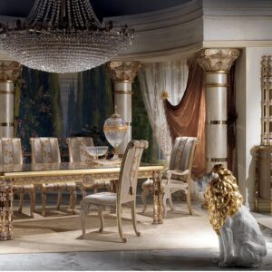 Royal Craft Furniture Luxury Dining Table Classic Italian Design – Delhi