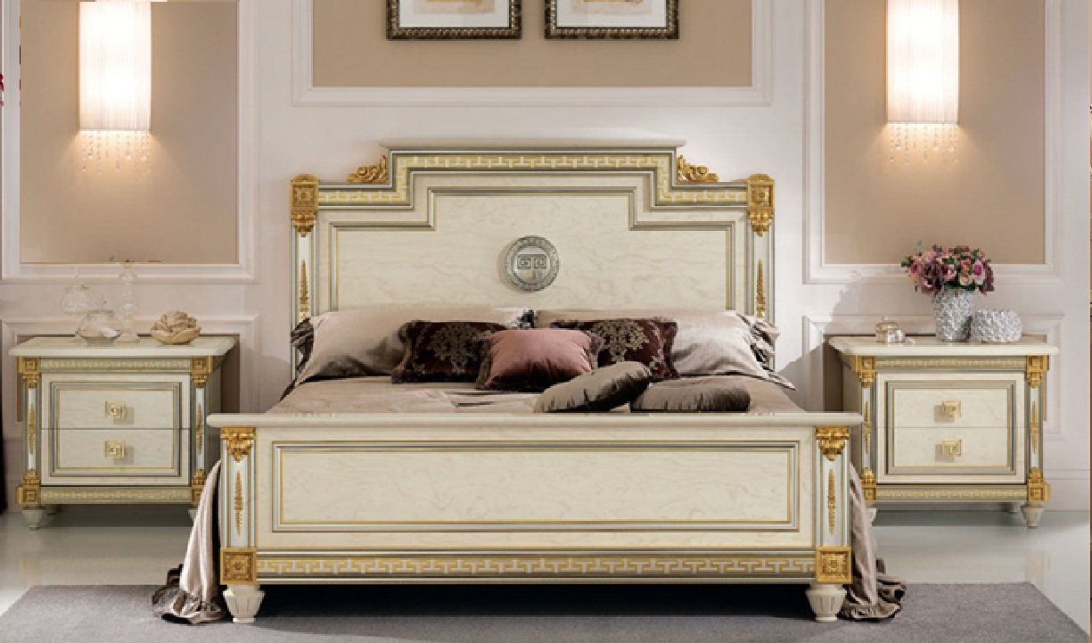 Royal Craft Furniture San Diego Luxury Motif Carving Bed - Image 2