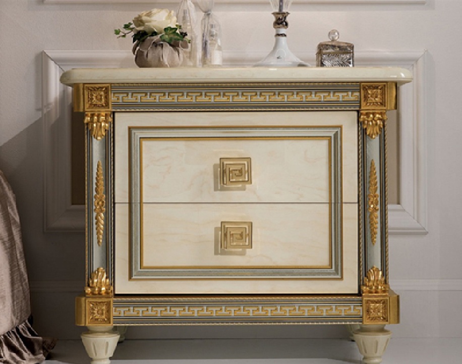 Royal Craft Furniture San Diego Luxury Motif Carving Bed - Image 4