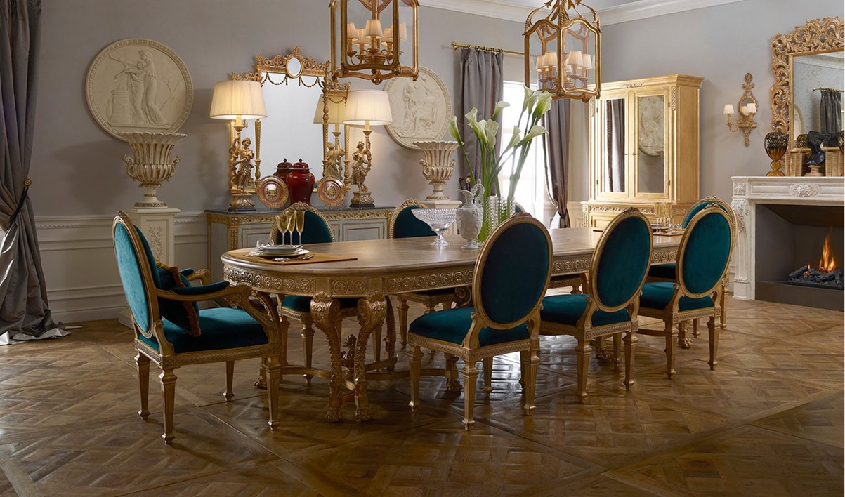 Royal Craft Furniture Neo Classic Style Bengaluru Collection Dining - Image 2