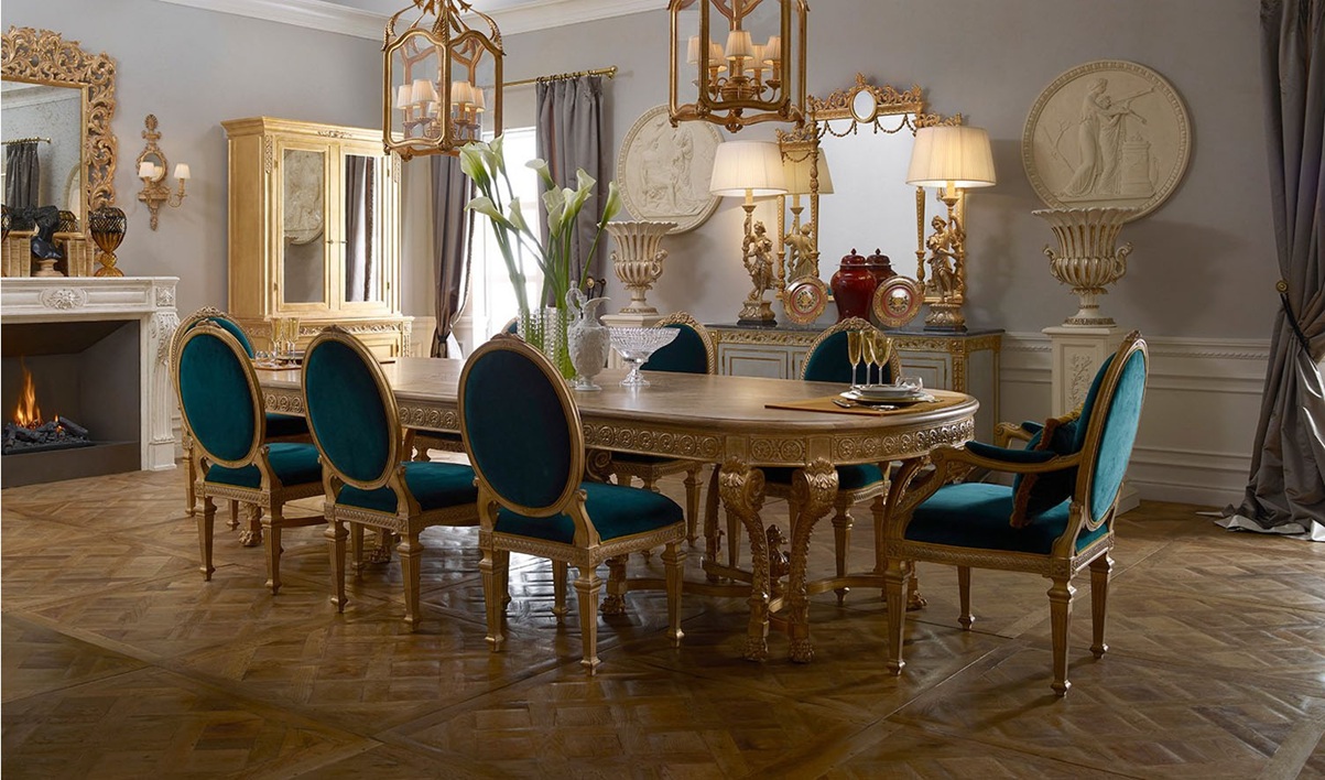 Royal Craft Furniture Neo Classic Style Bengaluru Collection Dining