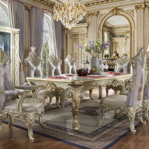 Royal Craft Furniture Tempe Italian Style Hand Carved Dining Set