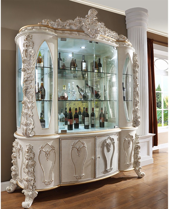 Royal Craft Furniture Richmond European Style Hand Carved Dining Set - Image 5