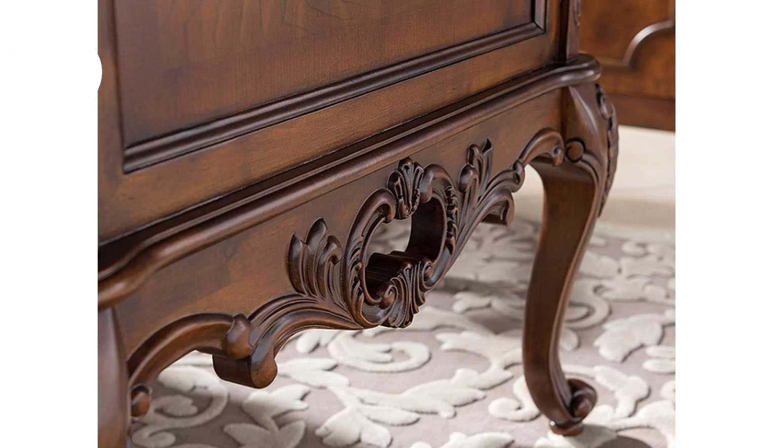 Royal Craft Furniture Indian Classic Style Hand Carved Study Room Furniture - Image 5