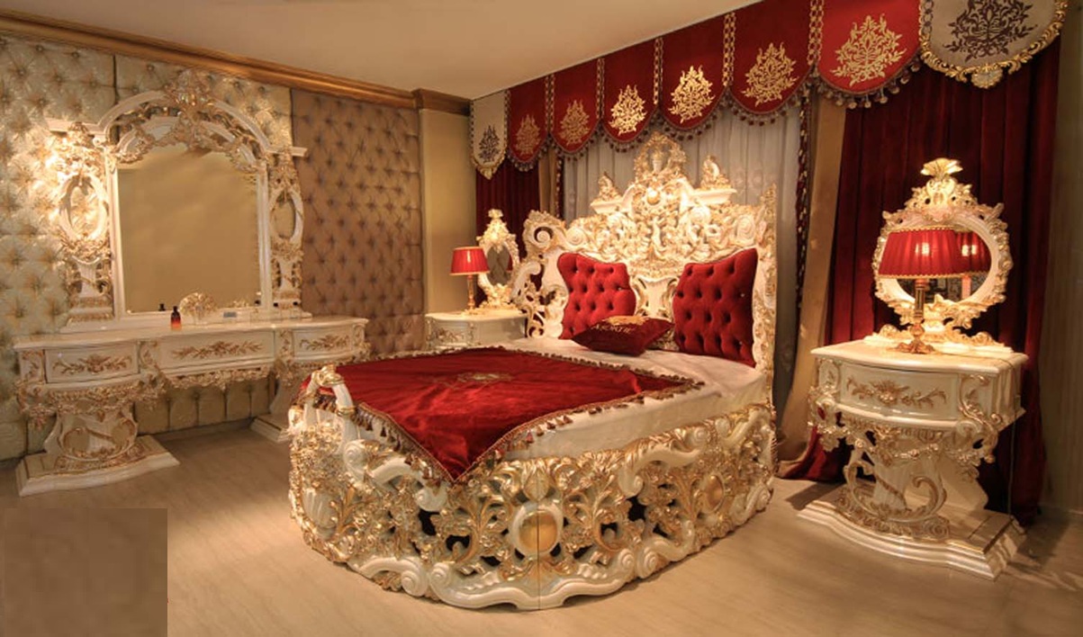 Royal Craft Furniture Rania Handcrafted Luxury Bedroom Set