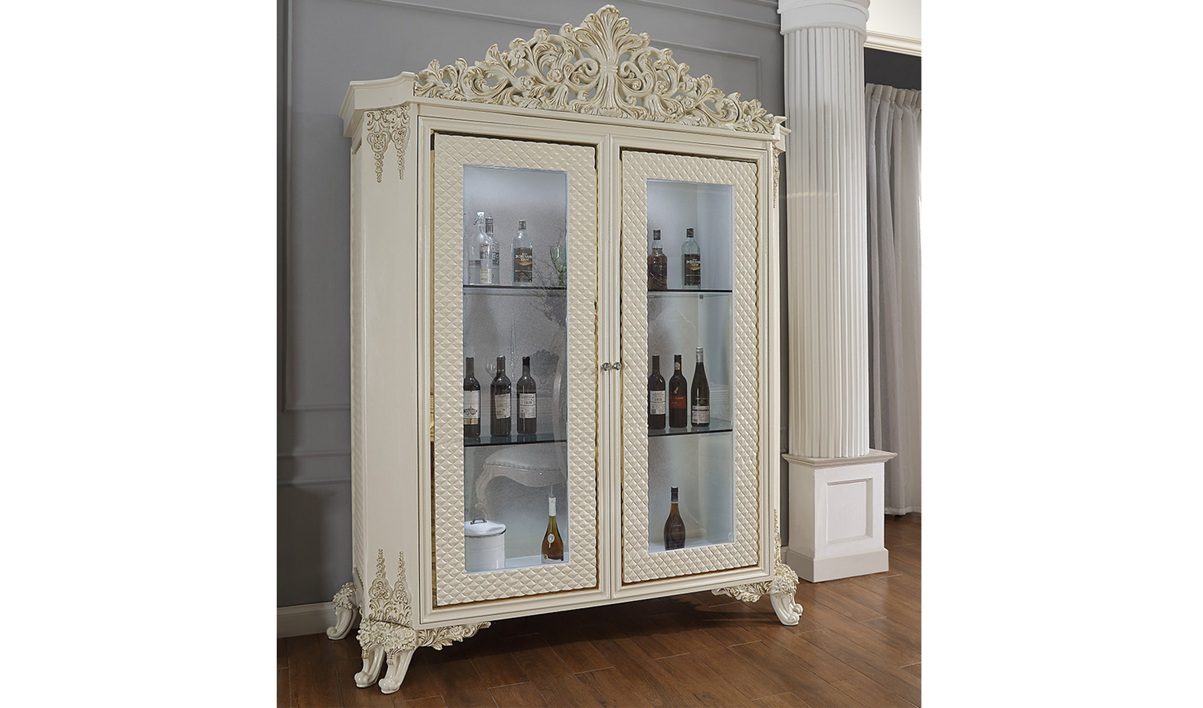 Royal Craft Furniture Akron European Style Hand Carved Dining Set - Image 4