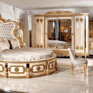 Royal Craft Furniture Classical European Style Round Bed