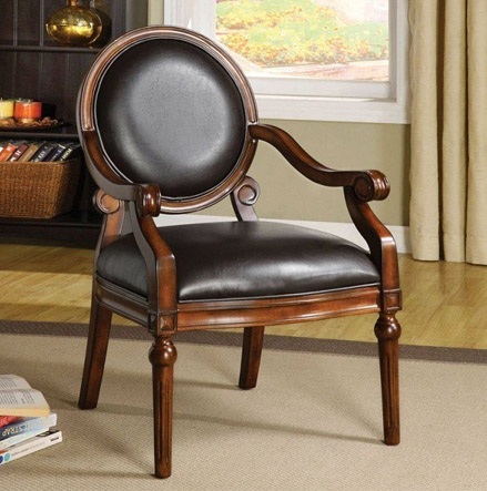 Royal Craft Furniture West Point Teak Wood Accent Chair