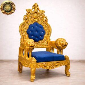 Royal Craft Furniture Wooden Handmade Royal Design Guru Ji Chair