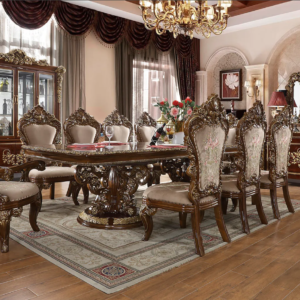 Royal Craft Furniture Luxurious Antique designer 12 seater dining table