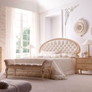 Royal Craft Furniture Classic Italian Hand Carved Chandigarh Premium Luxury Bed for Villas