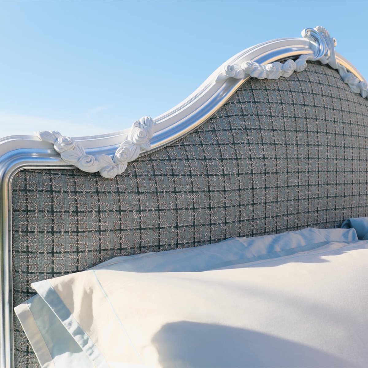 Royal Craft Furniture Classic Italian Handcrafted Delhi Premium Luxury Bed for Mansion - Image 4