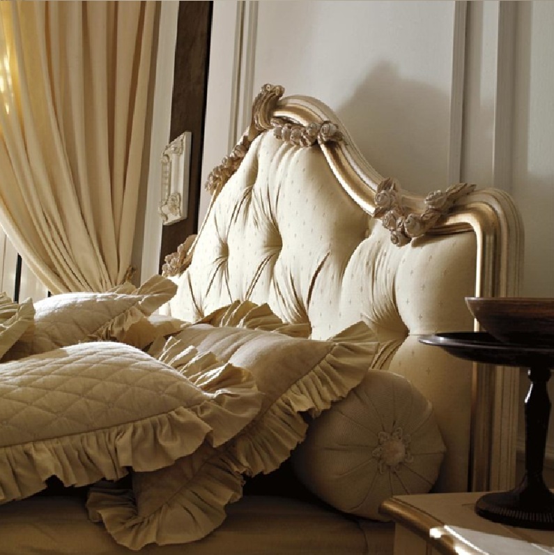 Royal Craft Furniture Classic Italian Handcrafted Delhi Premium Luxury Bed for Mansion - Image 2