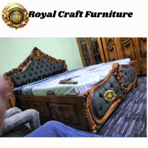Royal Craft Furniture Royal Furniture Natural Polished Finished Wedding Set