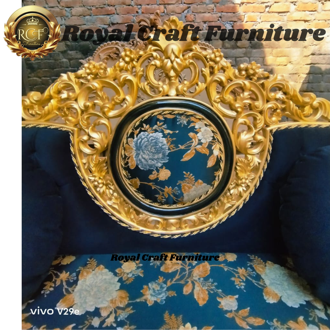 Royal Craft Furniture Turkish Style Swing Golden Deco Pu Finished Brass Chain - Image 4