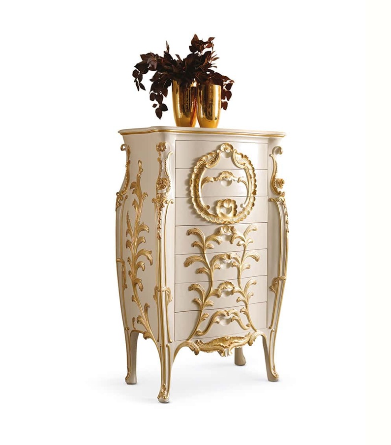Royal Craft Furniture Italian Style Mumbai luxury Villa Bedroom Furniture Set - Image 3
