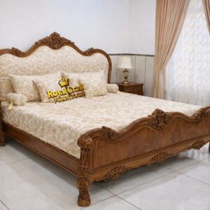 Royal Craft Furniture Teakwood Furniture with Natural PU Finish Complete Set