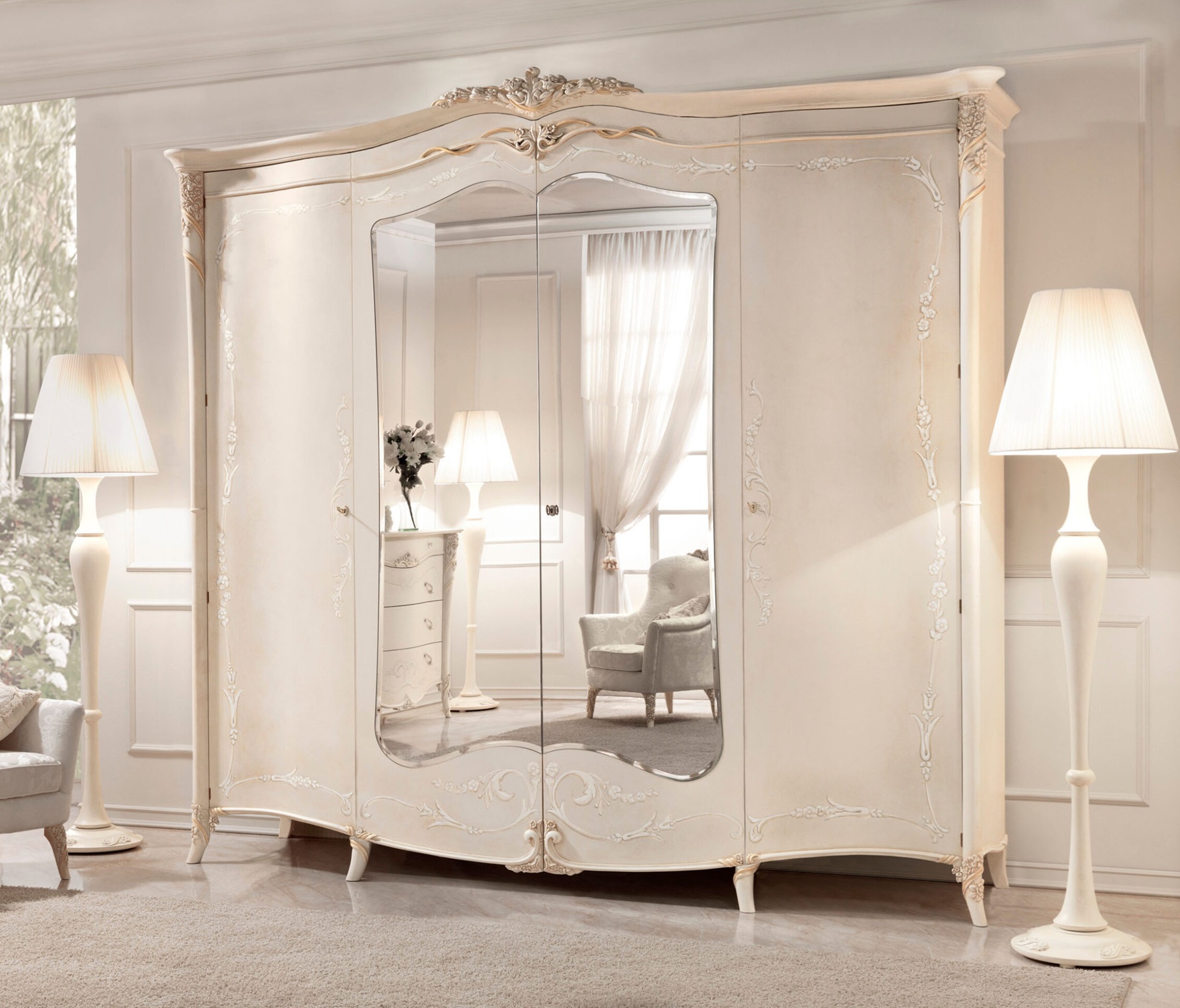 Royal Craft Furniture Annie Italian Style Luxury Collection Bedroom Furniture - Image 6