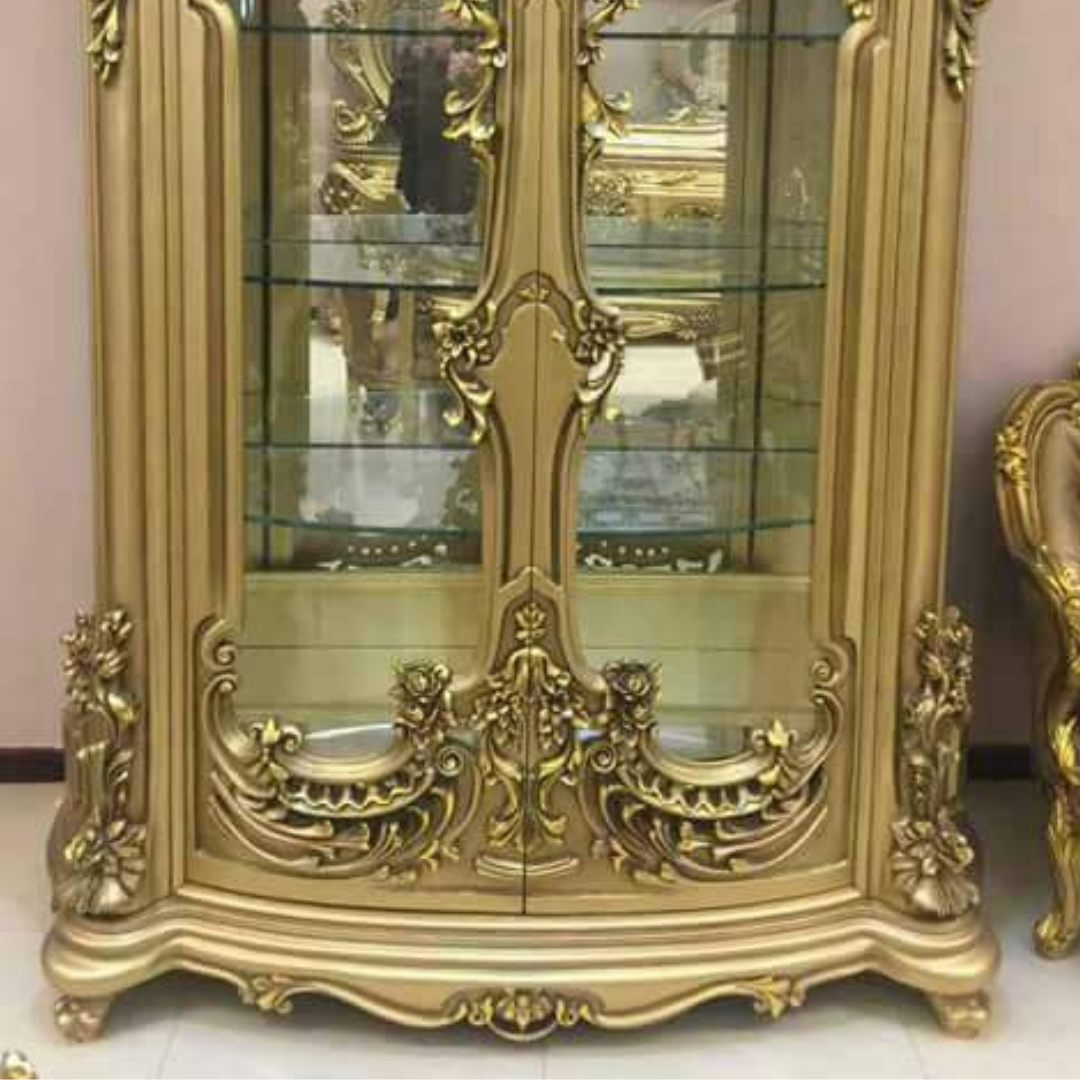 Royal Craft Furniture The Maharaja Crystal Crockery unit - Image 2