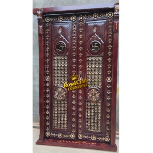 Royal Craft Furniture Royal designer Mandir Door Divine Vaibhav Temple Door