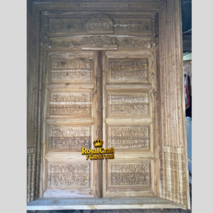Royal Craft Furniture Rajmahal Heritage Carved Entrance Door