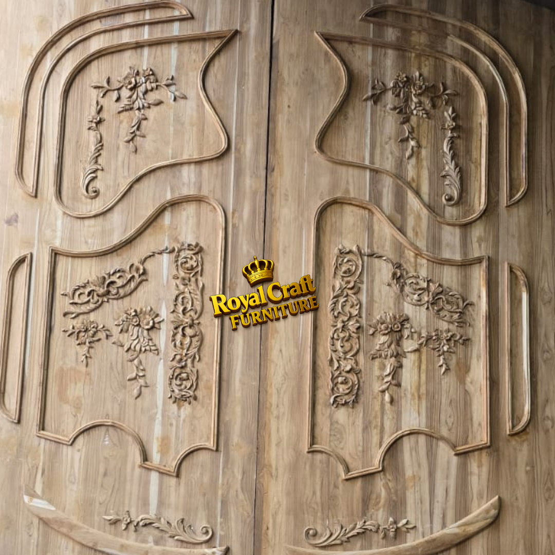 Royal Craft Furniture Royal Flora Arch Main Door - Image 3