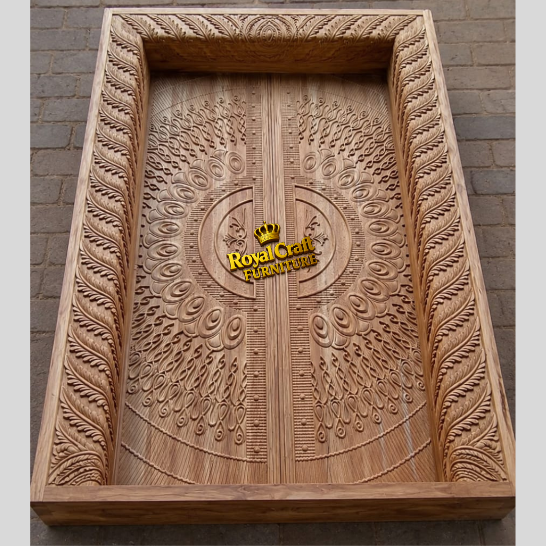 Royal Craft Furniture Royal Peacock Carved Main Door