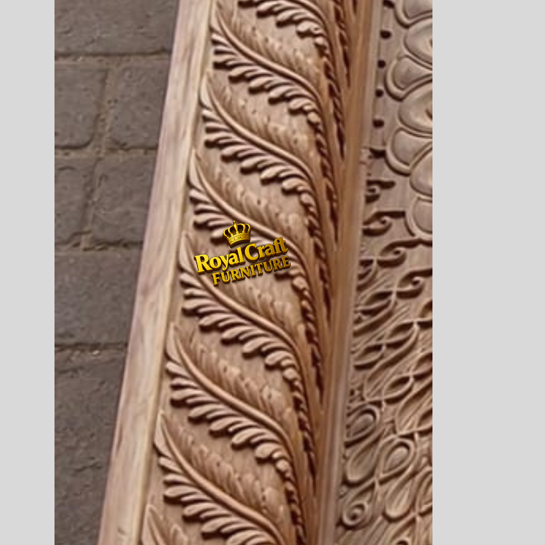Royal Craft Furniture Royal Peacock Carved Main Door - Image 5