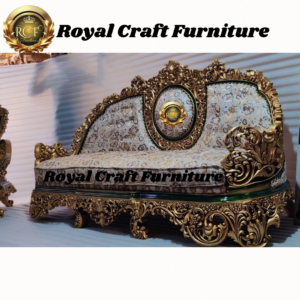 Royal Craft Furniture Turkish Style Sofa Set Antique Golden Shade