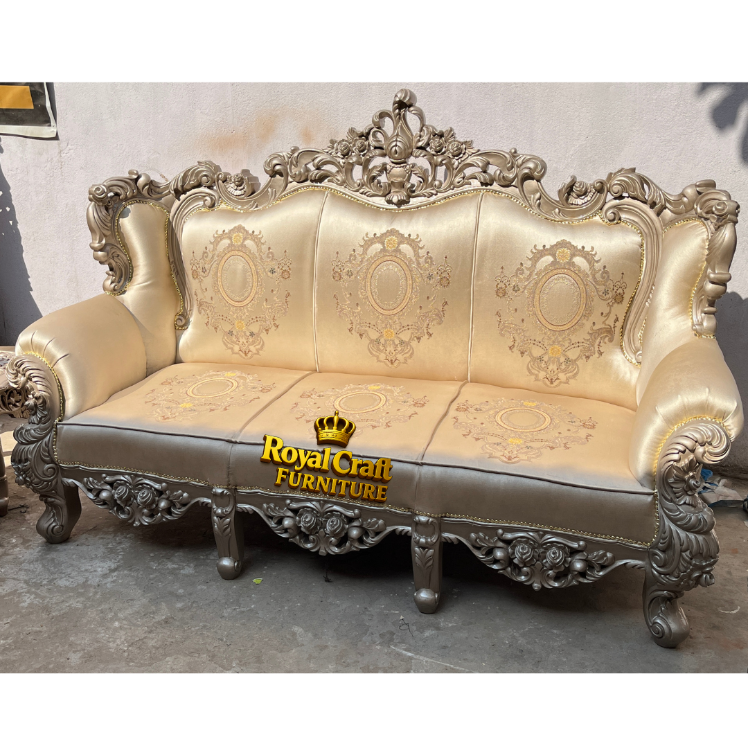 Royal Craft Furniture Royal Ivory Majesty Sofa Set - Image 2