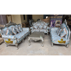 Royal Craft Furniture Royal Azure Palace Sofa Set