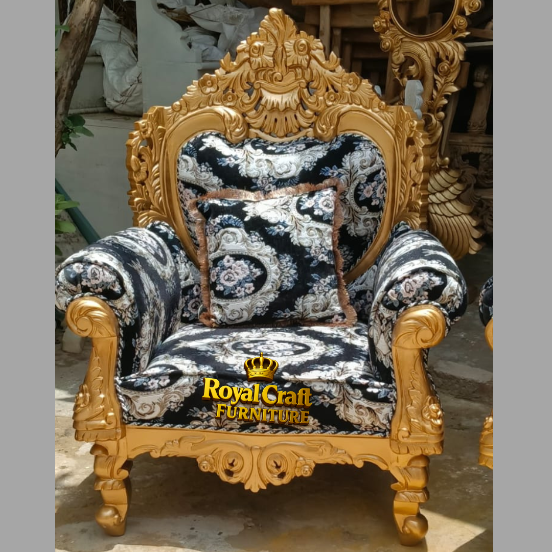 Royal Craft Furniture Royal Majesty Luxury Sofa Set 3+ 1+1 - Image 3