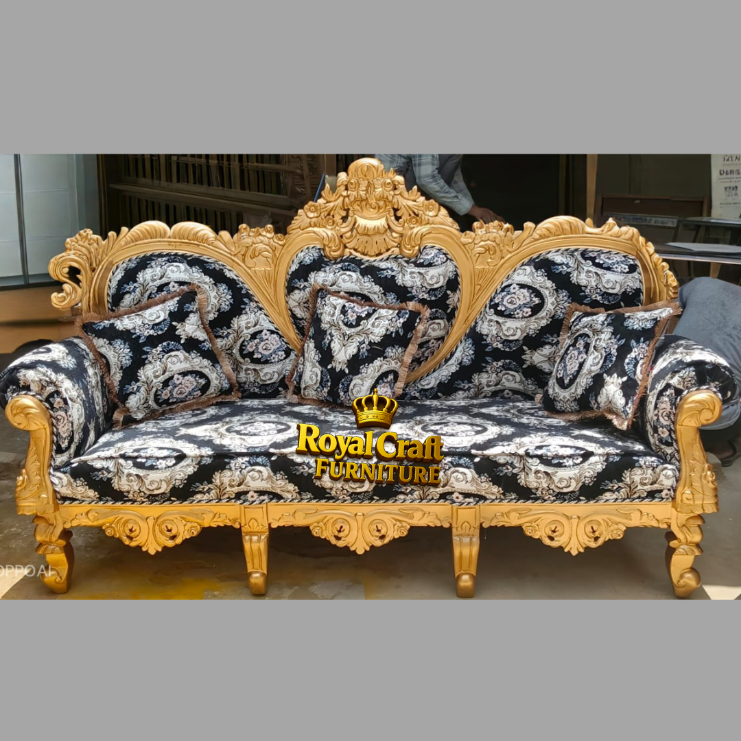 Royal Craft Furniture Royal Majesty Luxury Sofa Set 3+ 1+1 - Image 4