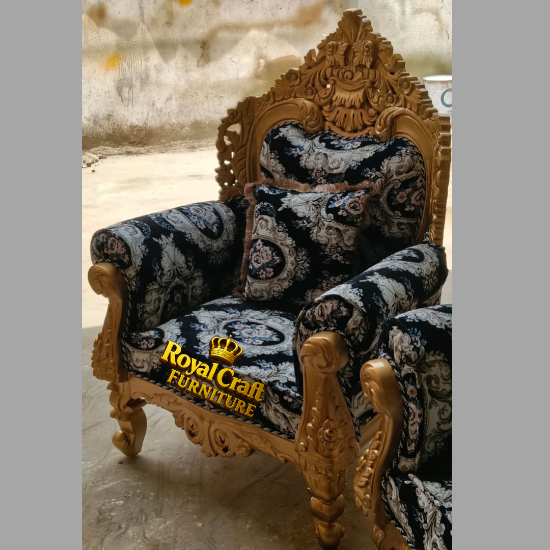 Royal Craft Furniture Royal Majesty Luxury Sofa Set 3+ 1+1 - Image 5