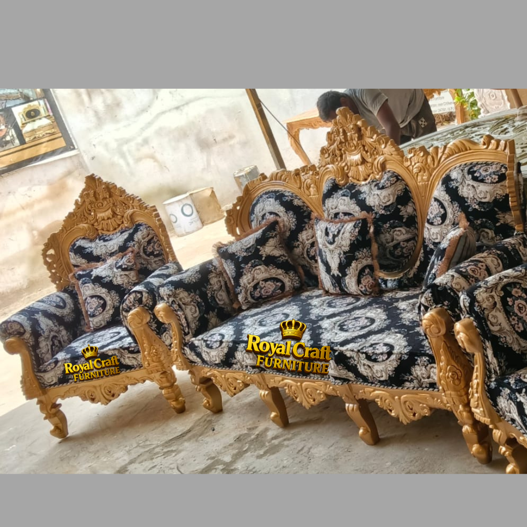 Royal Craft Furniture Royal Majesty Luxury Sofa Set 3+ 1+1 - Image 2