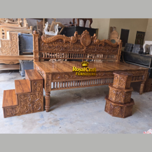 Royal Craft Furniture – Luxury Wooden Singhasan